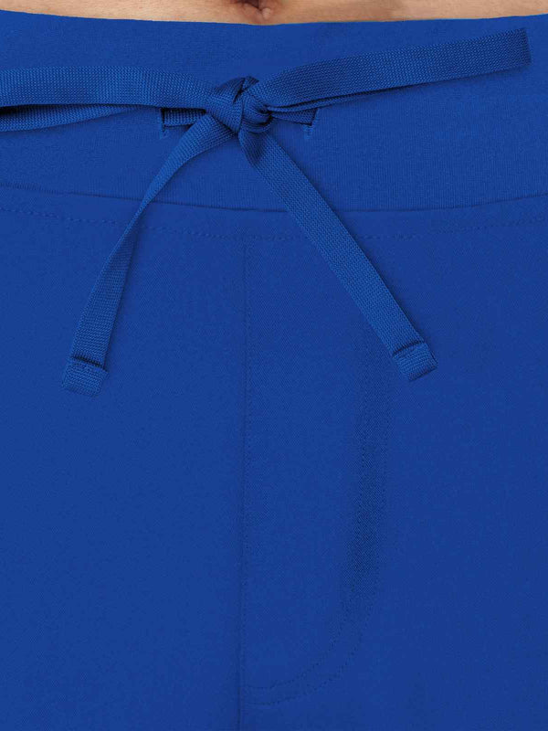 Sleek Eight-Pocket Slim Scrub Pant
