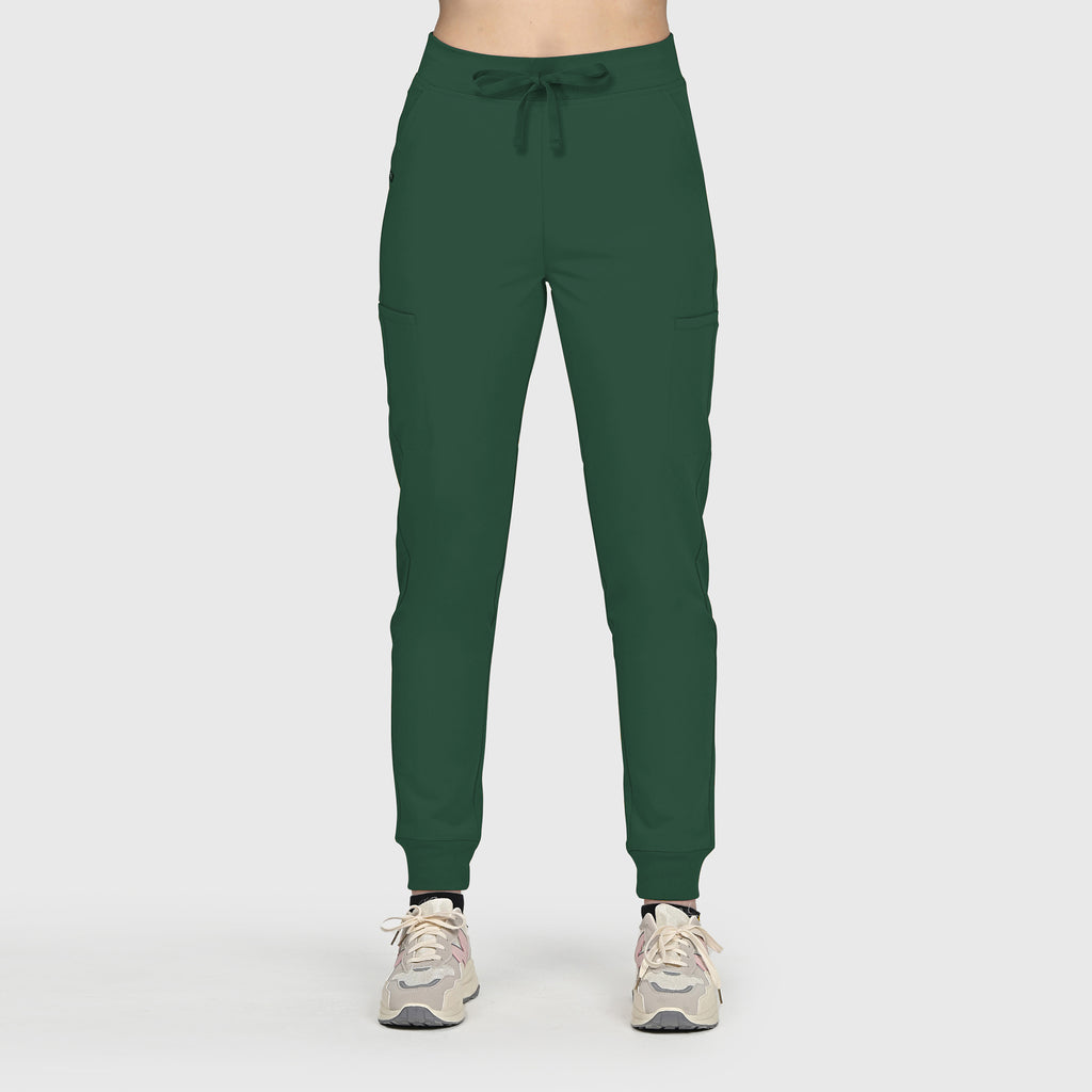 High Waisted Flex Nine-Pocket Jogger Scrub Pant