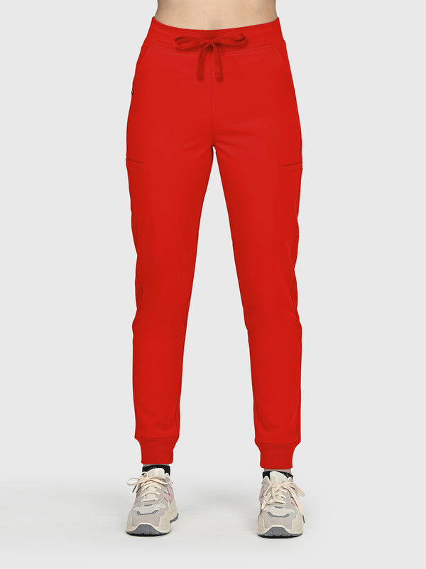 High Waisted Flex Nine-Pocket Jogger Scrub Pant