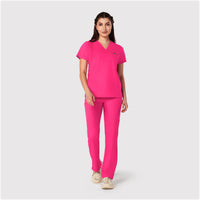 High Waisted Rise Ten-Pocket Cargo Scrub Pant