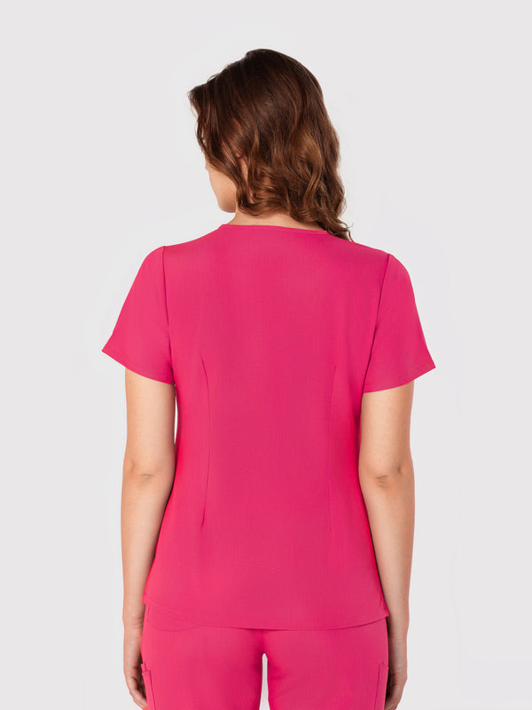 Seam Two-Pocket Scrub Top