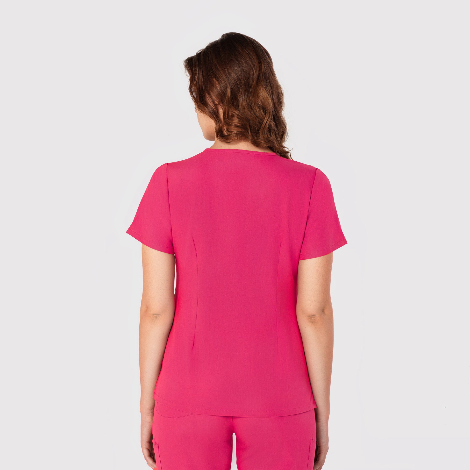 Seam Two-Pocket Scrub Top
