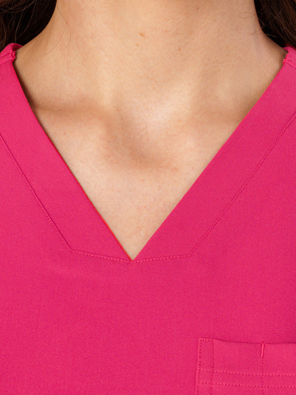 Seam Two-Pocket Scrub Top