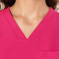 Seam Two-Pocket Scrub Top