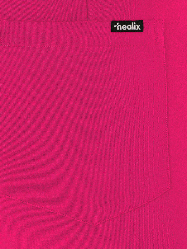 Sleek Eight-Pocket Slim Scrub Pant