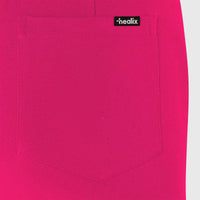 Sleek Eight-Pocket Slim Scrub Pant