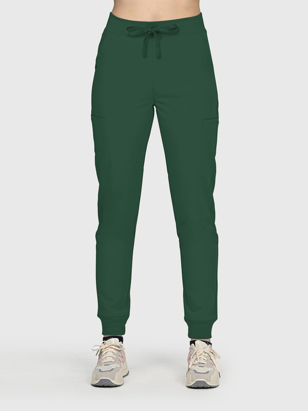 Zing Nine-Pocket Jogger Scrub Pant