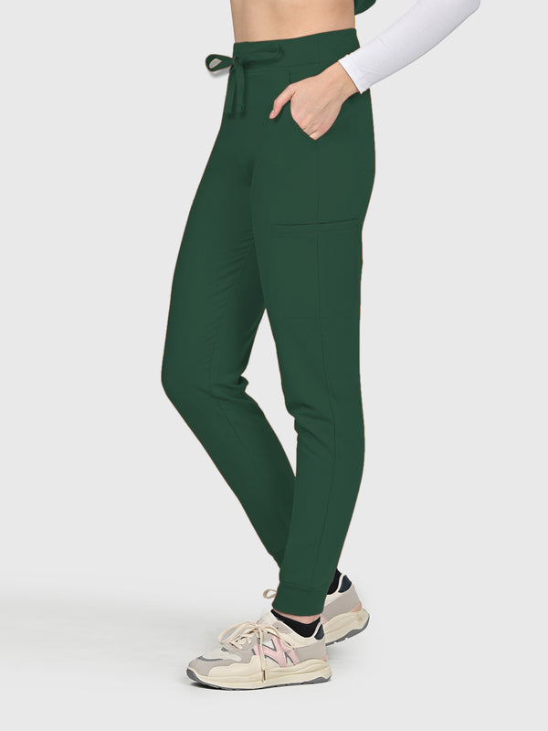 Zing Nine-Pocket Jogger Scrub Pant