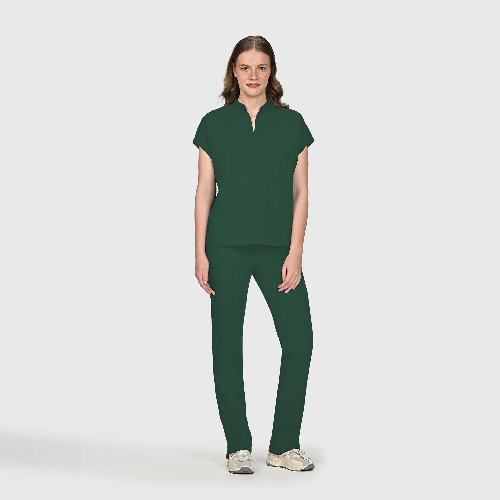 High Waisted Rise Ten-Pocket Cargo Scrub Pant