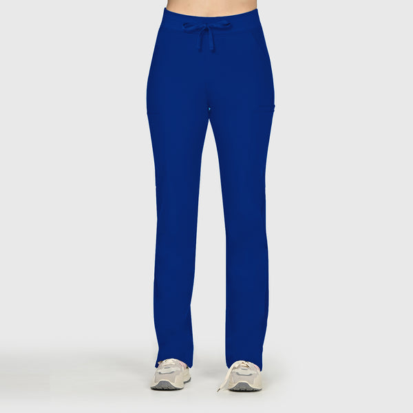 High Waisted Rise Ten-Pocket Cargo Scrub Pant