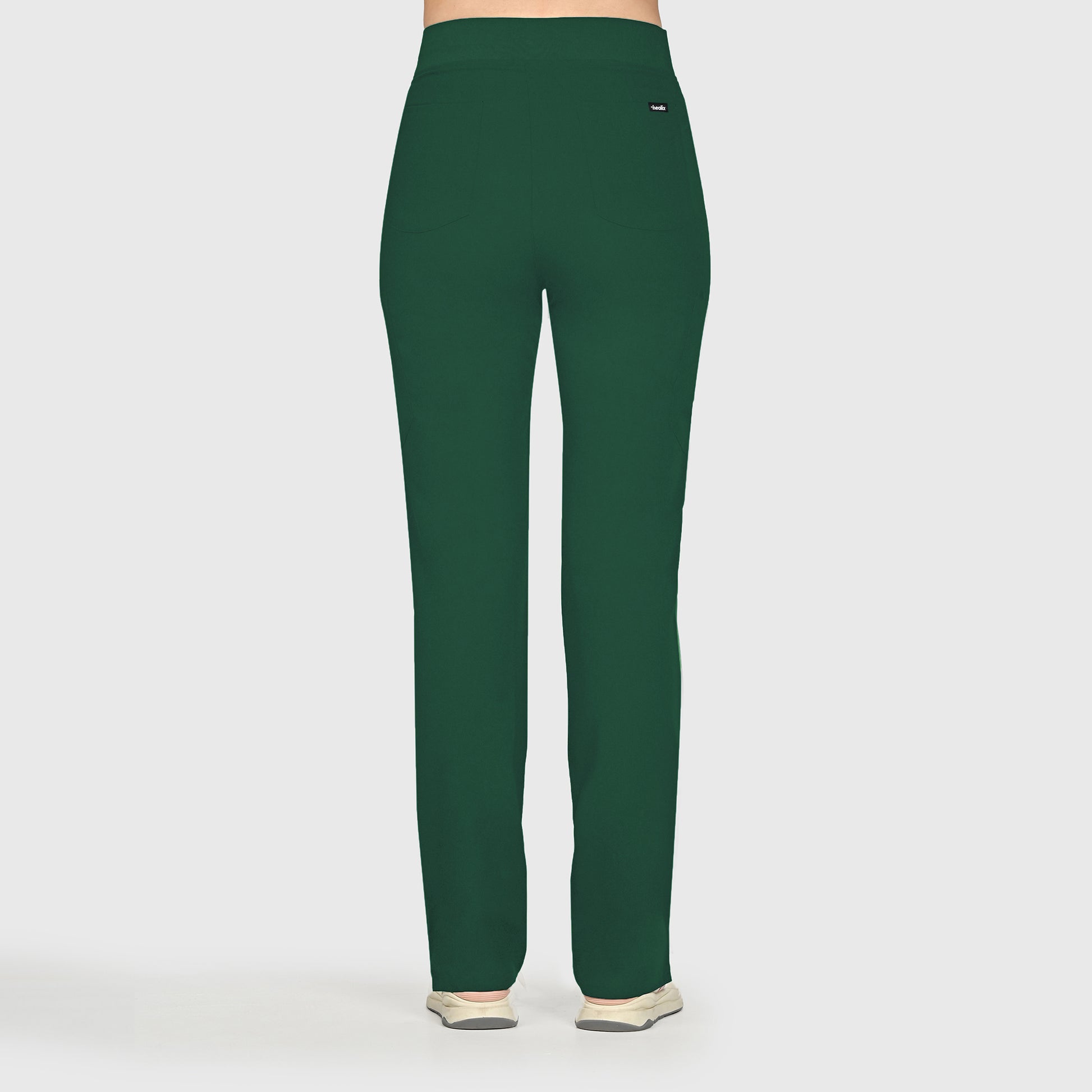 High Waisted Rise Ten-Pocket Cargo Scrub Pant