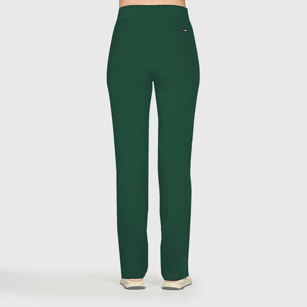 High Waisted Rise Ten-Pocket Cargo Scrub Pant