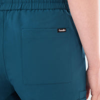 Elan High Waisted Wide-Leg Scrub Pant