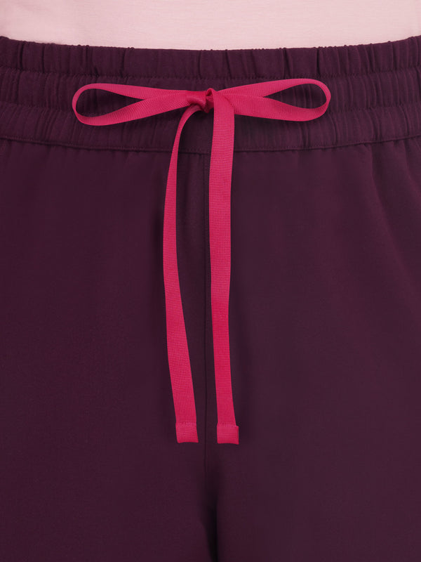 Elan High Waisted Wide-Leg Scrub Pant
