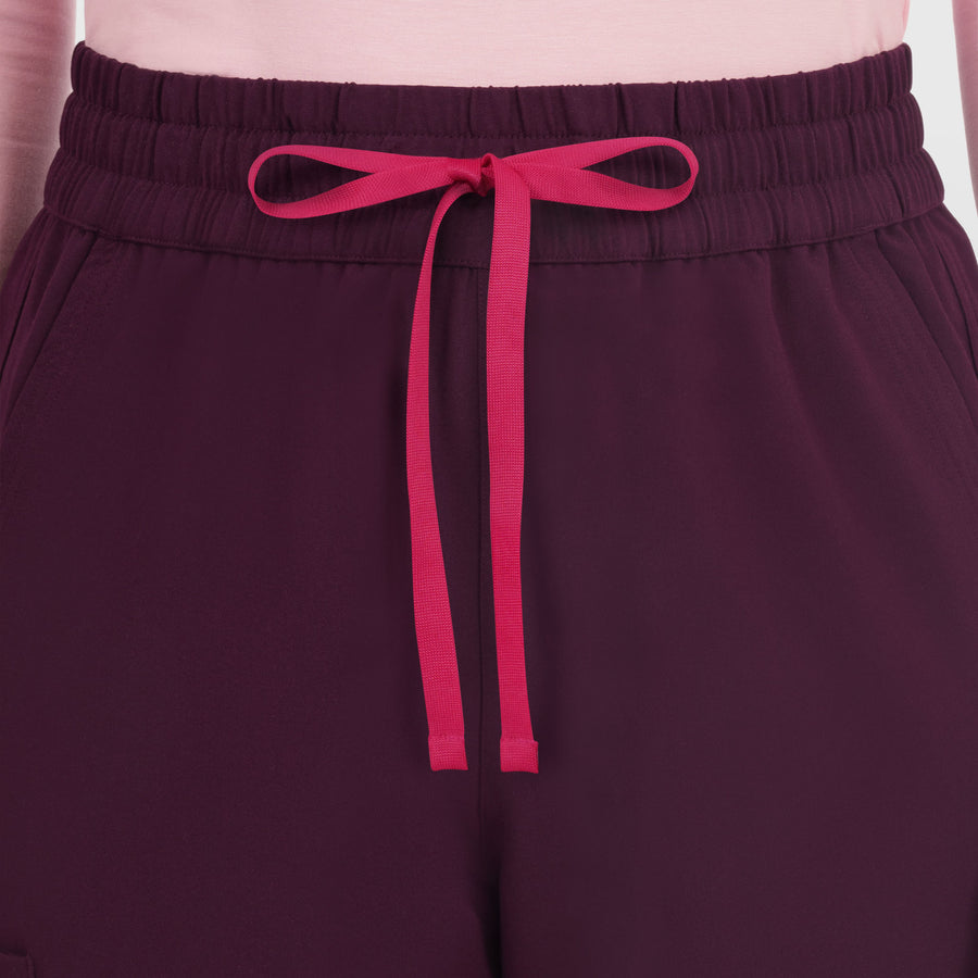 Elan High Waisted Wide-Leg Scrub Pant