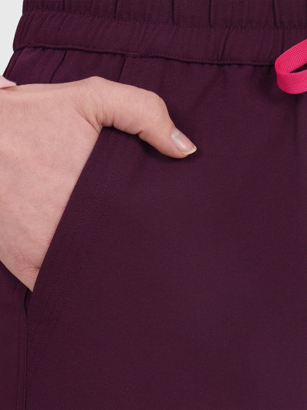 Elan High Waisted Wide-Leg Scrub Pant