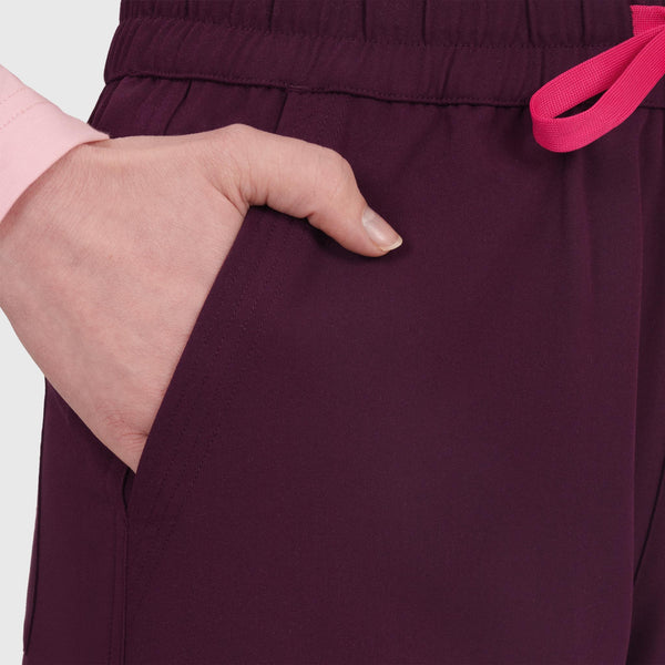Elan High Waisted Wide-Leg Scrub Pant