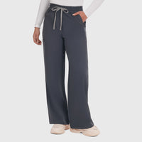 Elan High Waisted Wide-Leg Scrub Pant
