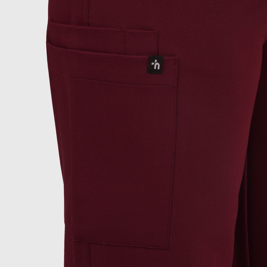 Elan High Waisted Wide-Leg Scrub Pant