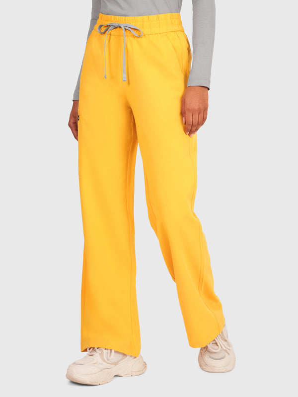 Elan High Waisted Wide-Leg Scrub Pant