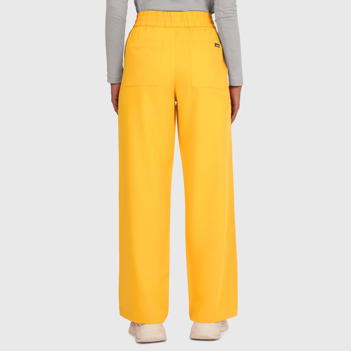Elan High Waisted Wide-Leg Scrub Pant