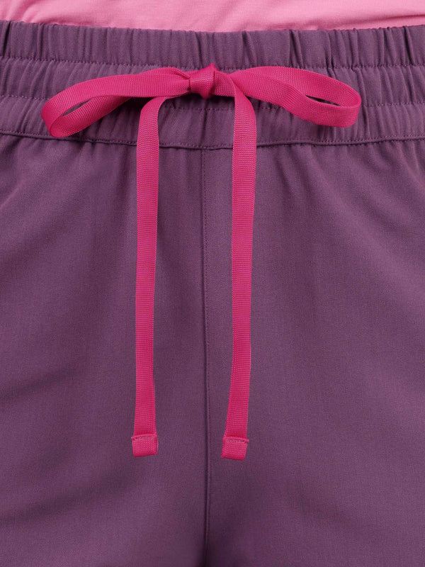 Elan High Waisted Wide-Leg Scrub Pant