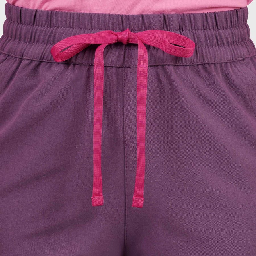 Elan High Waisted Wide-Leg Scrub Pant