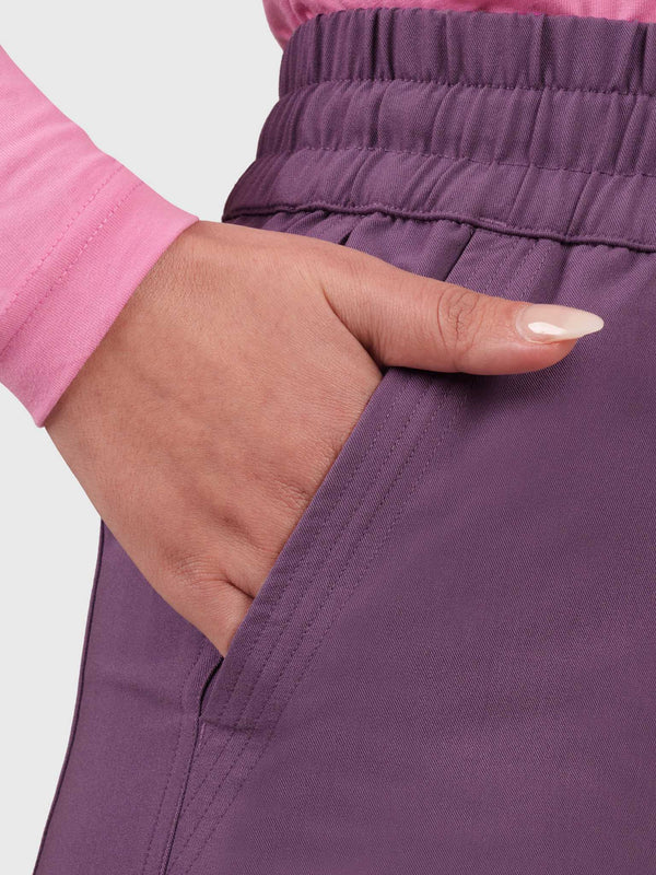 Elan High Waisted Wide-Leg Scrub Pant