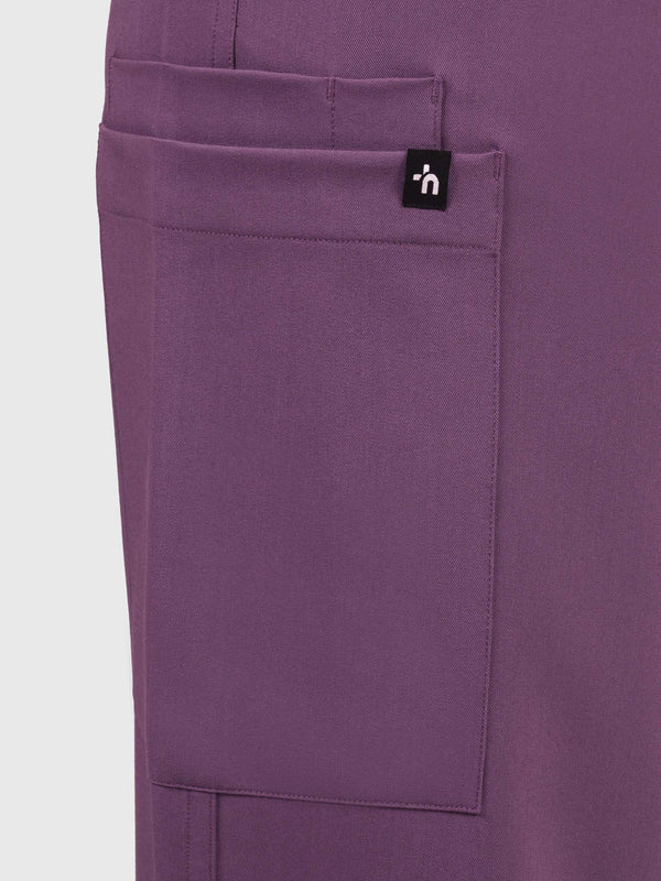 Elan High Waisted Wide-Leg Scrub Pant
