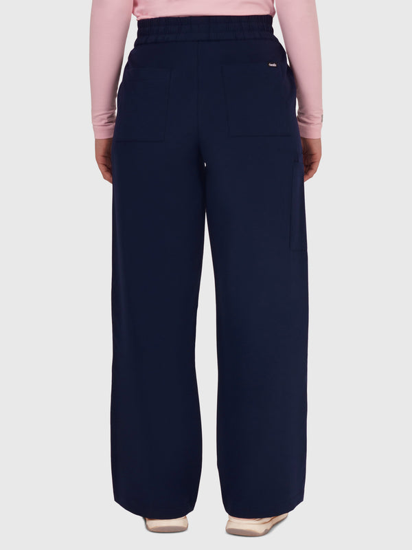 Elan High Waisted Wide-Leg Scrub Pant