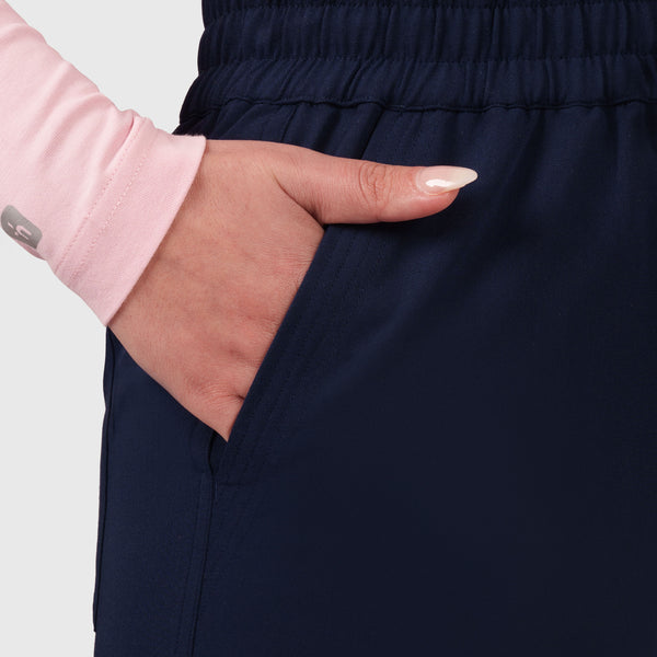 Elan High Waisted Wide-Leg Scrub Pant