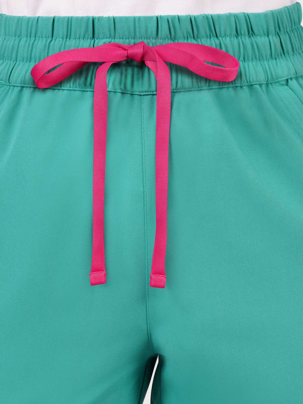 Elan High Waisted Wide-Leg Scrub Pant
