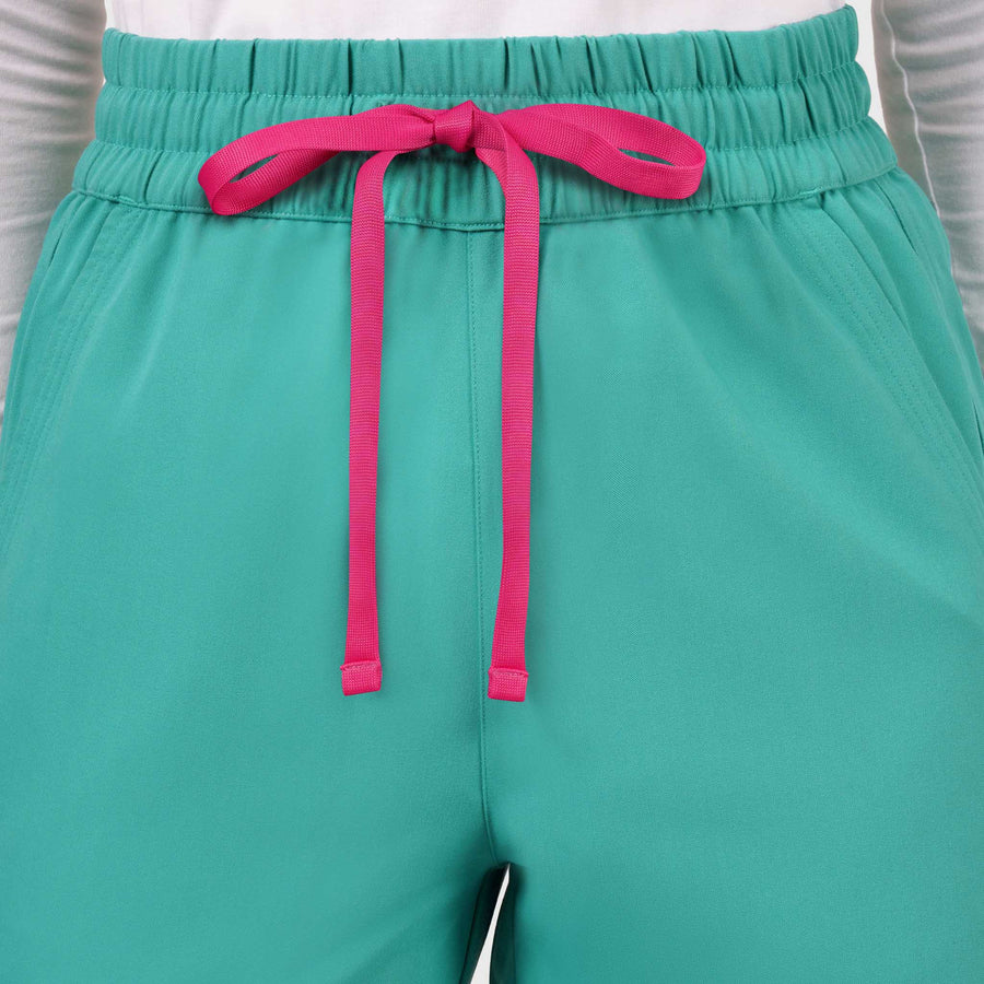 Elan High Waisted Wide-Leg Scrub Pant