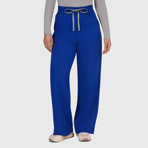 Elan High Waisted Wide-Leg Scrub Pant