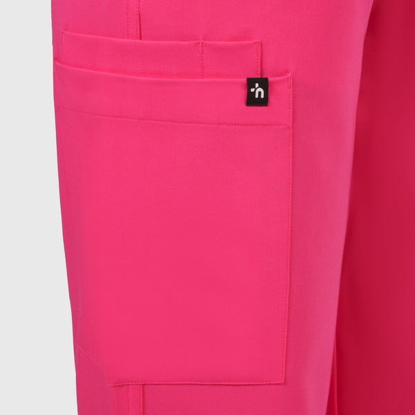 Elan High Waisted Wide-Leg Scrub Pant