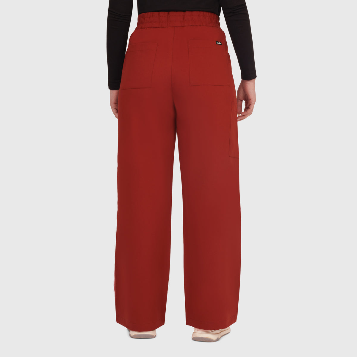 Elan High Waisted Wide-Leg Scrub Pant