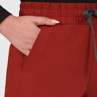 Elan High Waisted Wide-Leg Scrub Pant