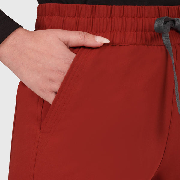 Elan High Waisted Wide-Leg Scrub Pant