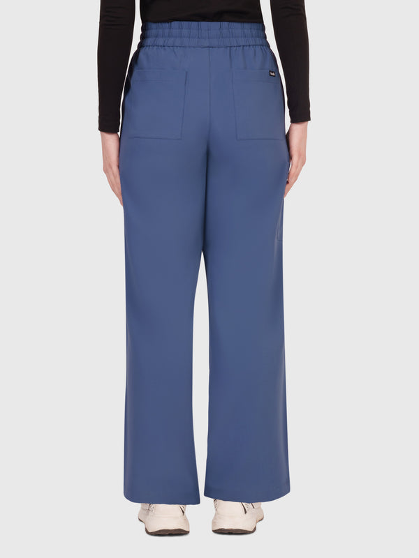 Elan High Waisted Wide-Leg Scrub Pant