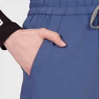 Elan High Waisted Wide-Leg Scrub Pant