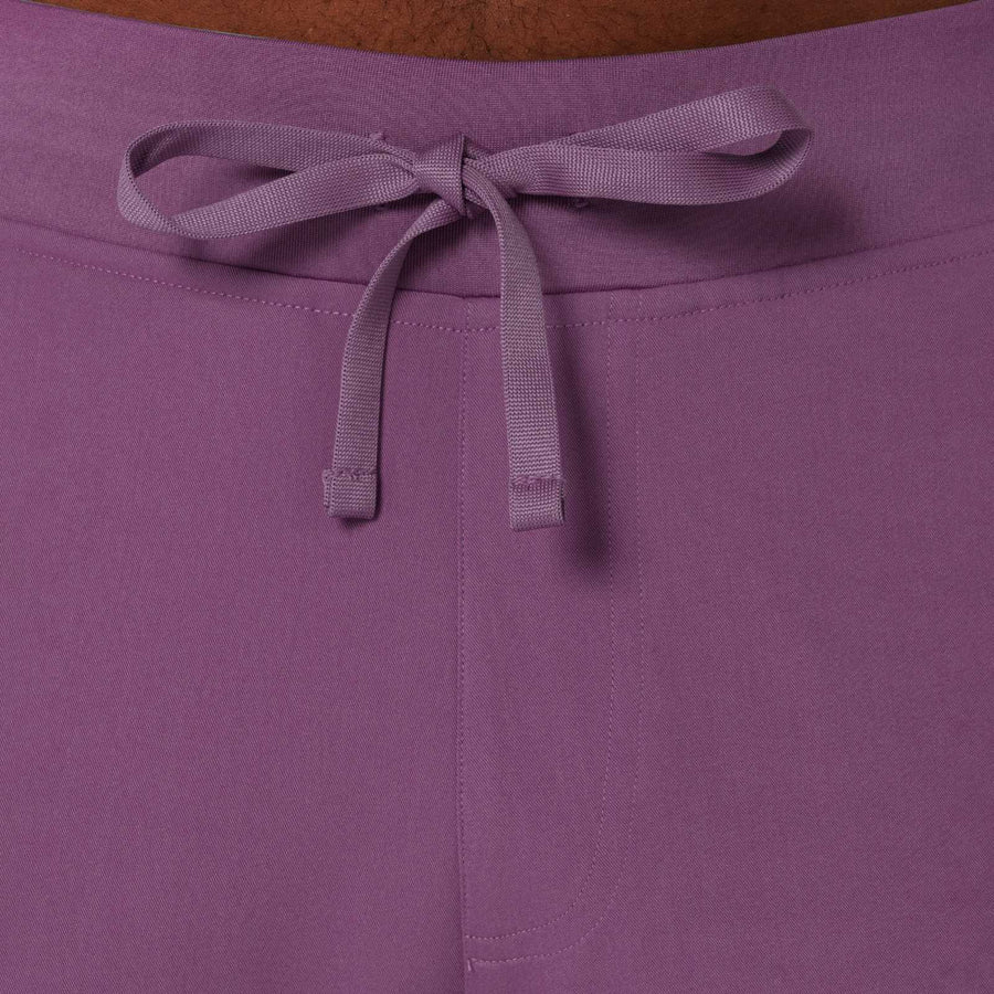 Sleek Eight-Pocket Slim Scrub Pant