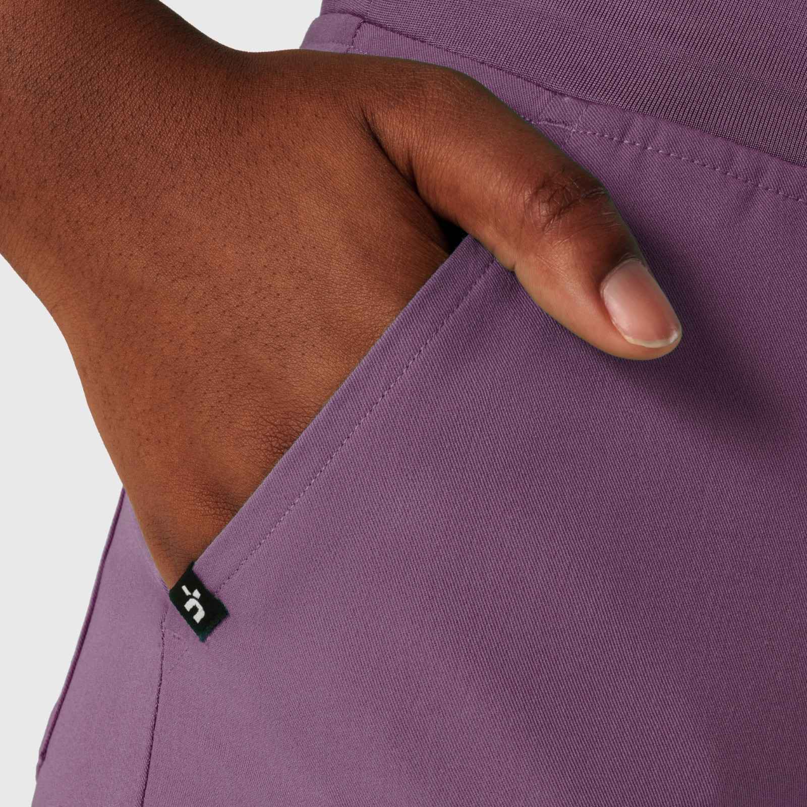 Sleek Eight-Pocket Slim Scrub Pant