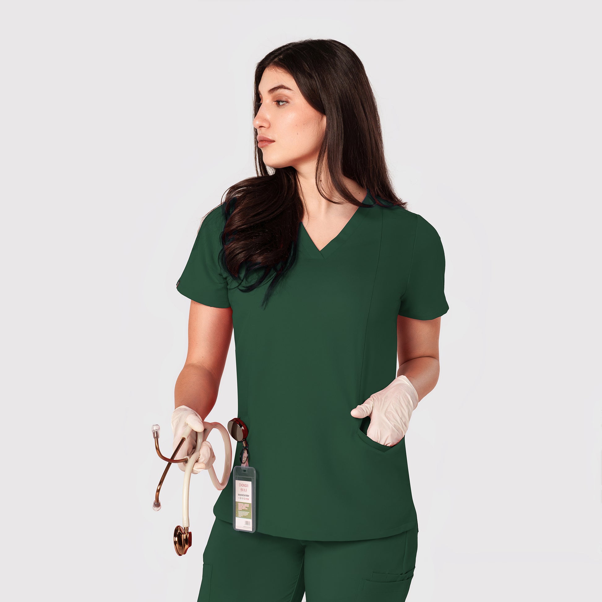 Equip Seven-Pocket Scrub Top