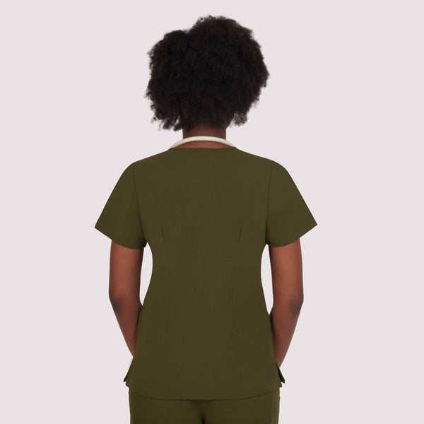 Nexa Six-Pocket Scrub Top