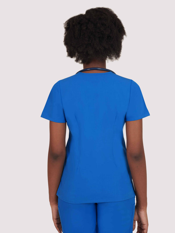 Nexa Six-Pocket Scrub Top
