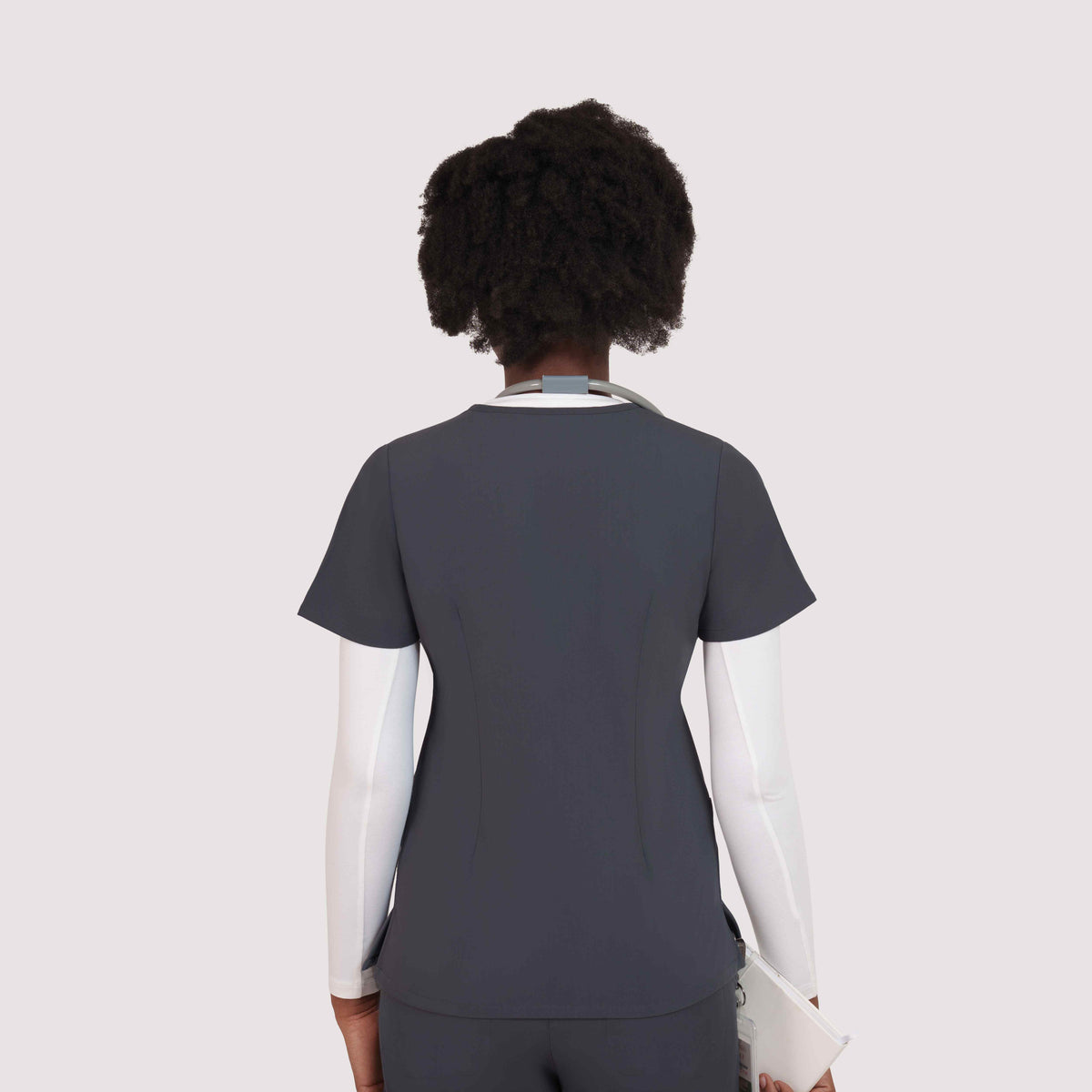 Nexa Six-Pocket Scrub Top