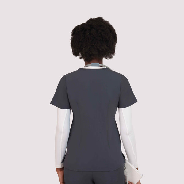 Nexa Six-Pocket Scrub Top
