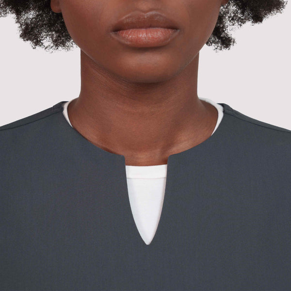 Nexa Six-Pocket Scrub Top