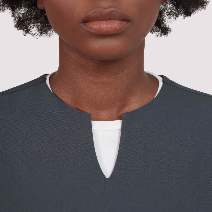Nexa Six-Pocket Scrub Top