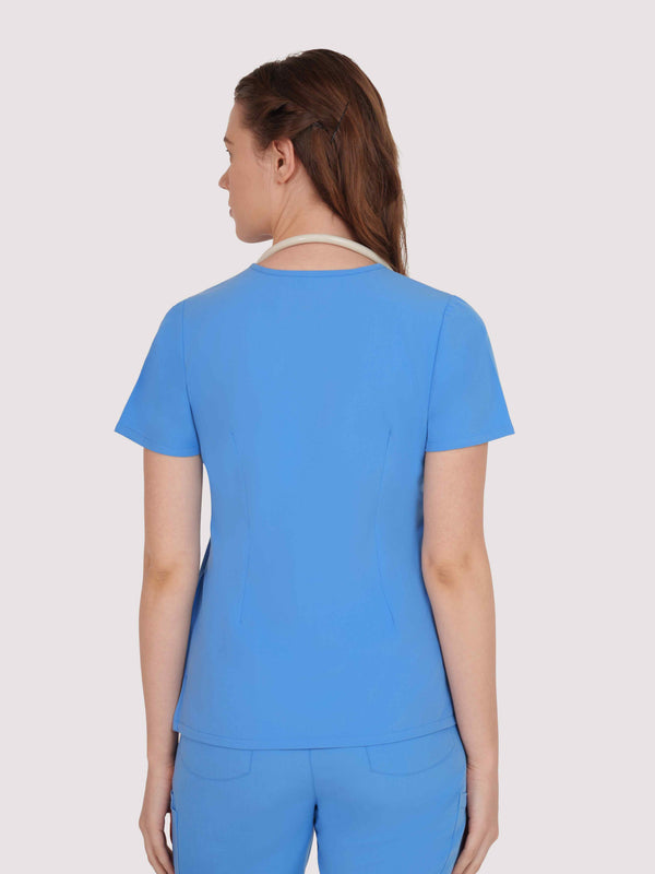 Nexa Six-Pocket Scrub Top